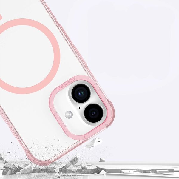Θήκη σιλικόνης AMAZINGTHING Omni Mag Case για iPhone 16 - σκούρο ροζ