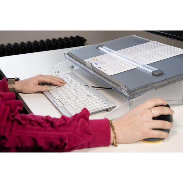 BakkerElkhuizen Βάση Εγγράφων FlexDesk 640 ComfortRead λιανικής