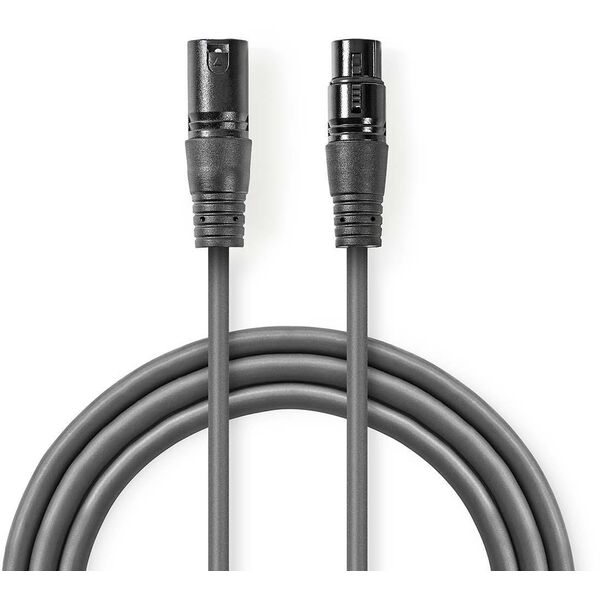 Καλώδιο XLR σε XLR 110 ohm Nedis, 5 m