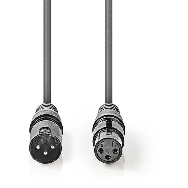 Καλώδιο XLR σε XLR 110 ohm Nedis, 5 m