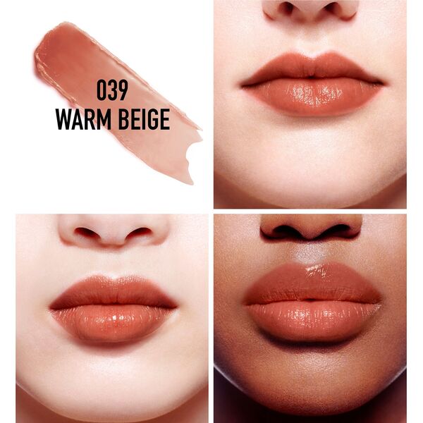 Christian Dior, Addict, Glow, Lip Balm, 039, Ζεστό Μπεζ, 3.2 g Για Γυναίκες