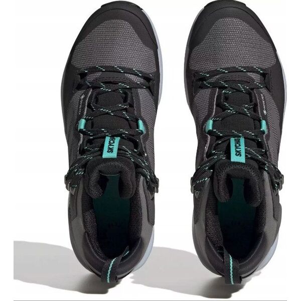 Γυναικεία παπούτσια πεζοπορίας adidas TERREX Skychaser 2 Mid GTX - gresix/grefou/halsil