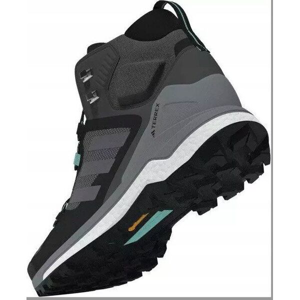 Γυναικεία παπούτσια πεζοπορίας adidas TERREX Skychaser 2 Mid GTX - gresix/grefou/halsil