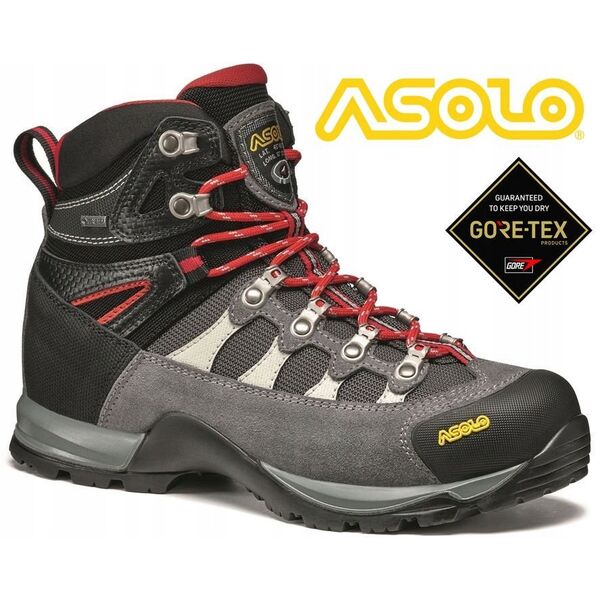 Γυναικεία παπούτσια GORE TEX Asolo Stynger GTX - γκρι/μεταλλικό