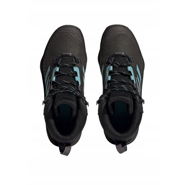 Γυναικεία παπούτσια πεζοπορίας adidas TERREX Swift R3 Mid GTX - cblack/minton/grefiv