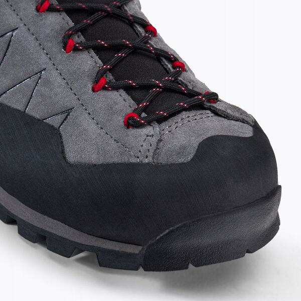 Παπούτσια προσέγγισης Dolomite Crodarossa Hi GTX - γκρι μεταλλικό/φλογερό κόκκινο