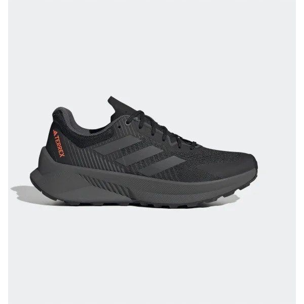 ανδρικά παπούτσια trail adidas TERREX Soulstride Flow - μαύρο/γκρι/πορτοκαλί