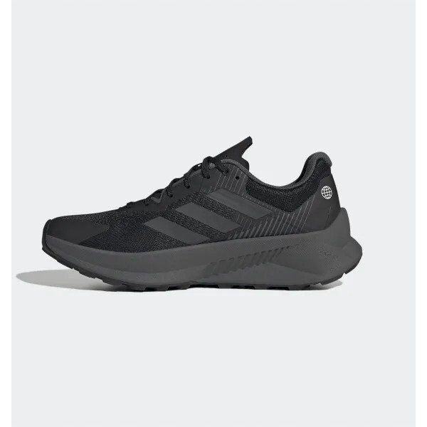 ανδρικά παπούτσια trail adidas TERREX Soulstride Flow - μαύρο/γκρι/πορτοκαλί
