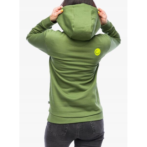 Γυναικεία μπλούζα με κουκούλα Edelrid Spotter Hoody IV - kale