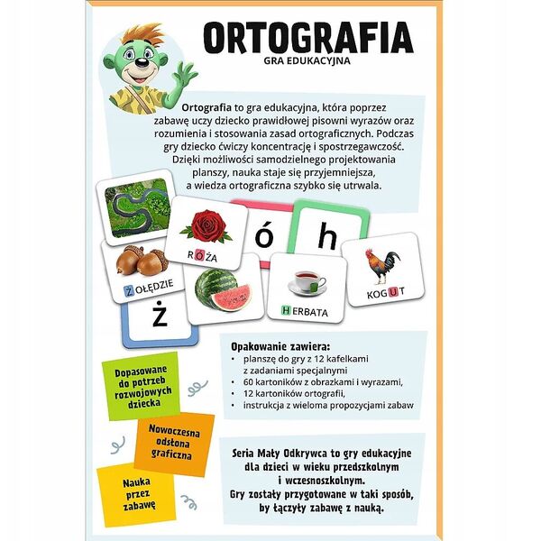 Ορθογραφία GRA /Mały Odkrywca 02803
