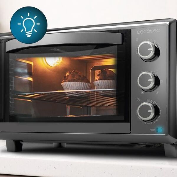 Cecotec Mini Oven | Bake&Toast 2600 Black 4Pizza | 26 L | 1500 W | Black