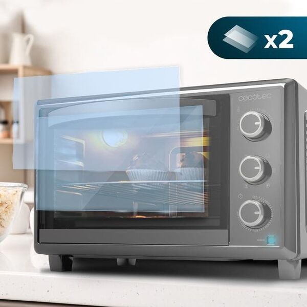 Cecotec Mini Oven | Bake&Toast 2600 Black 4Pizza | 26 L | 1500 W | Black