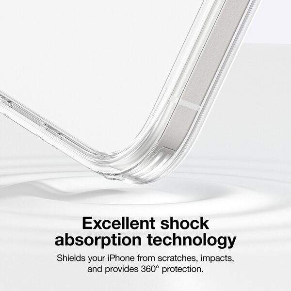 Θήκη σιλικόνης AMAZINGTHING Minimal Case για iPhone 16 Pro Max - διαφανής