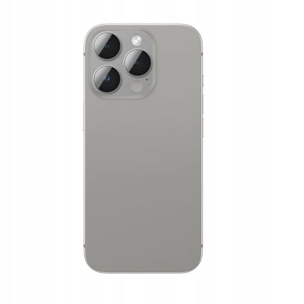 Tempered Glass AMAZINGTHING Aviation-Grade Alloy Lens για την κάμερα του iPhone 16 Pro / 16 Pro Max - γκρι