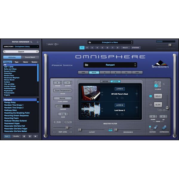 Spectrasonics - Αναβάθμιση στο OMNISPHERE 2