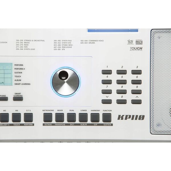 Kurzweil KP110 Λευκό - Πληκτρολόγιο