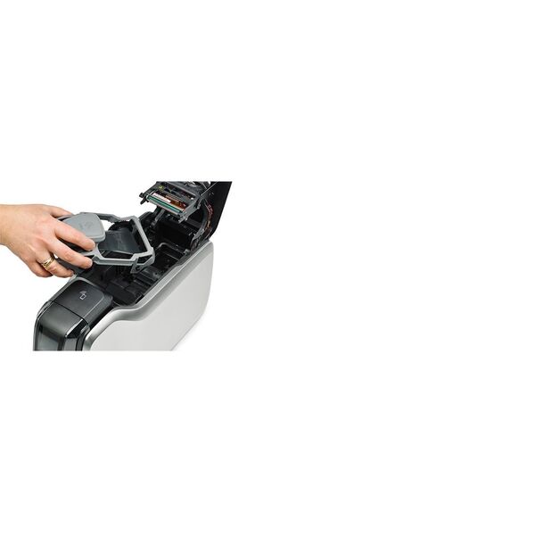 Zebra ZC300 εκτυπωτής πλαστικών καρτών θερμοϋποβλητικός/θερμομεταφοράς Χρώμα 300 x 300 DPI