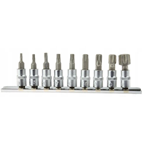 Geko Σετ κλειδιών Torx T10-60 1/4" CRV(10/20)