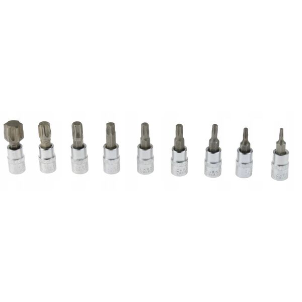 Geko Σετ κλειδιών Torx T10-60 1/4" CRV(10/20)