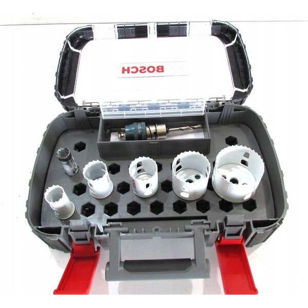Bosch Bosch hole saw set Special for Sheet Metal Electrics, 22-64mm, 9-piece (in case)