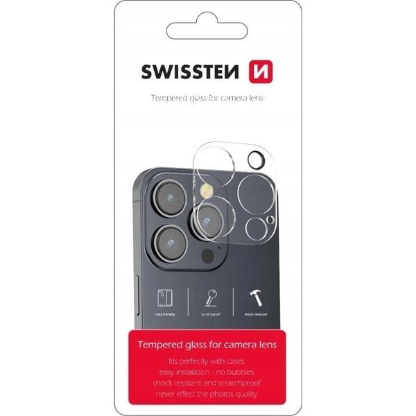 Swissten Tempered Glass για φακό κάμερας για Apple Iphone 16 13993623 8595217488205