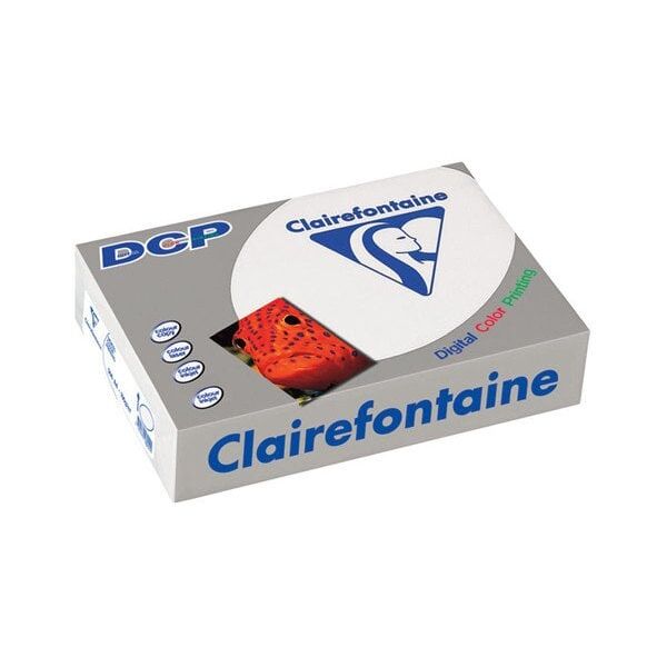 Clairefontaine DCP, Εκτύπωση Laser/Inkjet, A4 (210x297 mm), Σατινέ, 125 φύλλα, 250 g/m², Λευκό