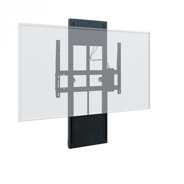 HAGOR WH Slim Wandhalter motorisch ρυθμιζόμενο ύψος για οθόνη 107-218cm 42-86 ιντσών VESA max 800x600 max φορτίο 100kg διαδρομή 600mm