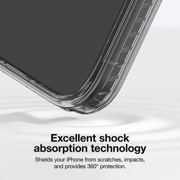 Θήκη σιλικόνης AMAZINGTHING Titan Pro Mag Case με μαγνητικό δακτύλιο για iPhone 16 Pro Max - μαύρο