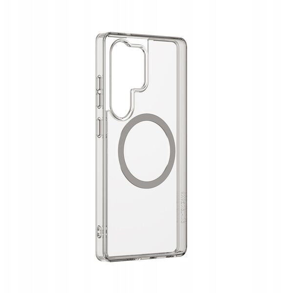 Θήκη σιλικόνης AMAZINGTHING Minimal Mag Case με μαγνητικό δακτύλιο για Samsung Galaxy S25 Ultra - γκρι