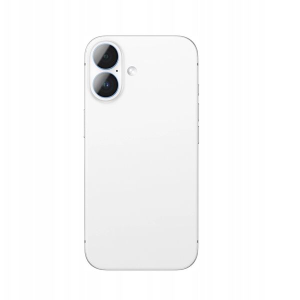 Tempered glass AMAZINGTHING AR Aluminium 2 Lens Glass με πλαίσιο για φακούς κάμερας για iPhone 16 / 16 Plus - μπλε