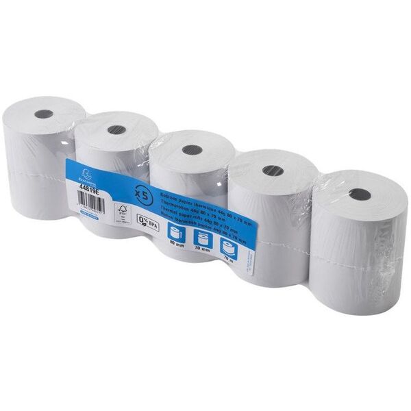 Exacompta 44819E, 48 g/m², 70 m, 80 mm, 7 cm, 1.2 cm, 5 pc(s)