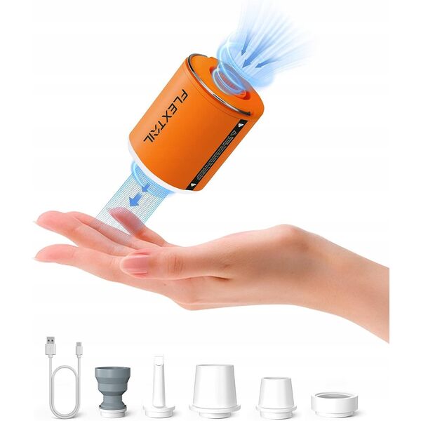 TINY PUMP 2X, πορτοκαλί