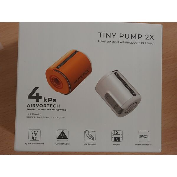 TINY PUMP 2X, πορτοκαλί