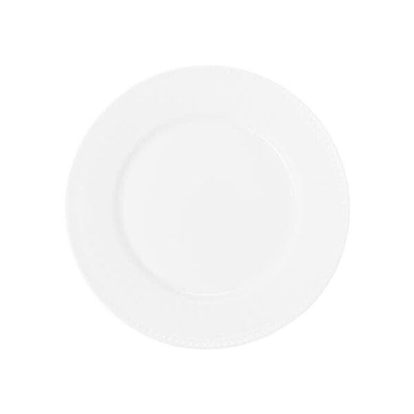 ΠΙΑΤΟ ΔΕΙΠΝΟΥ 25.4CM ΣΤΡΟΓΓΥΛΟ ΛΕΥΚΟ