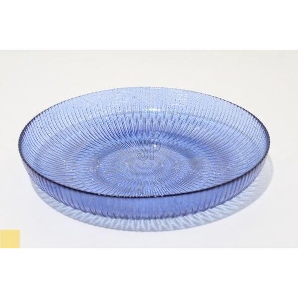 ΜΠΟΛ ΓΥΑΛΙΝΟ 21CM ΣΚΟΥΡΟ ΜΠΛΕ CLR