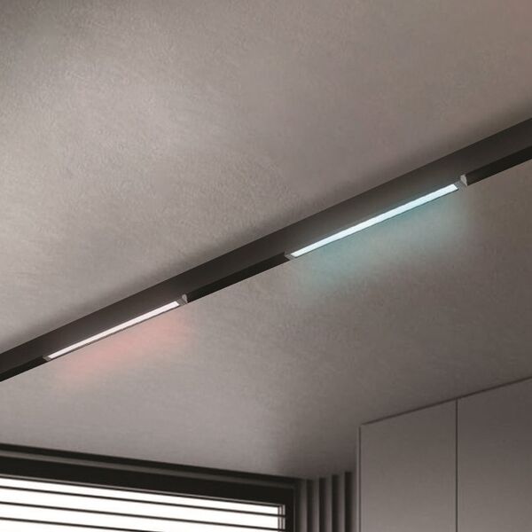 Azzardo Ledowa lampa sufitowa Saga AZ5179 18W do systemu szynowego 1-faz czarna