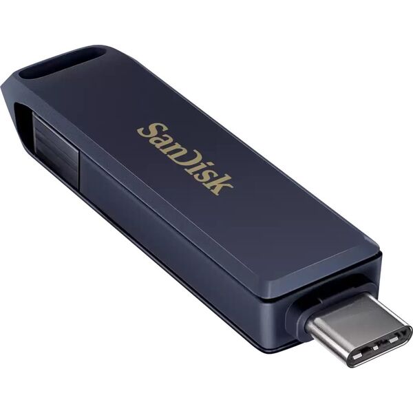Pendrive SanDisk iXpand Phone Drive 128GB USB-C Metal Sky