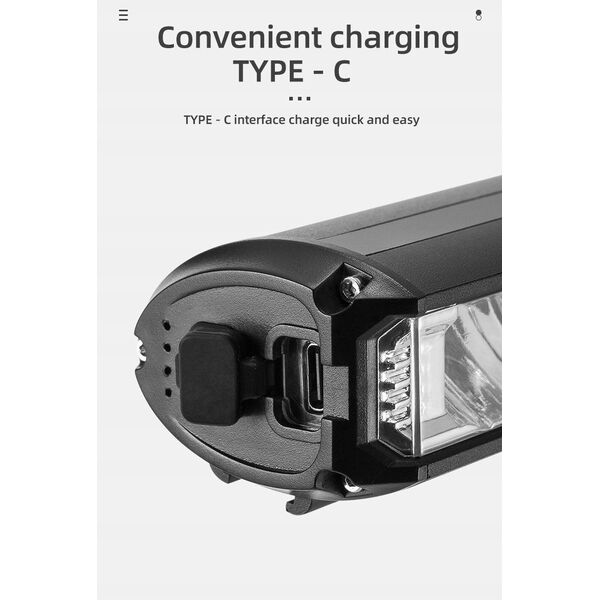 Φωτιστικό Ποδηλάτου LED USB L8N