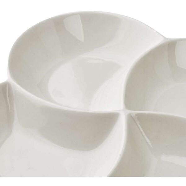 BASIC Σκεύος 4 διαμερίσματα 22x22x3cm