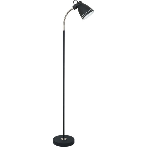 Lampa podłogowa Italux Lampa podłogowa czarna Italux Fastello ML-HN3093-BK+S.NICK