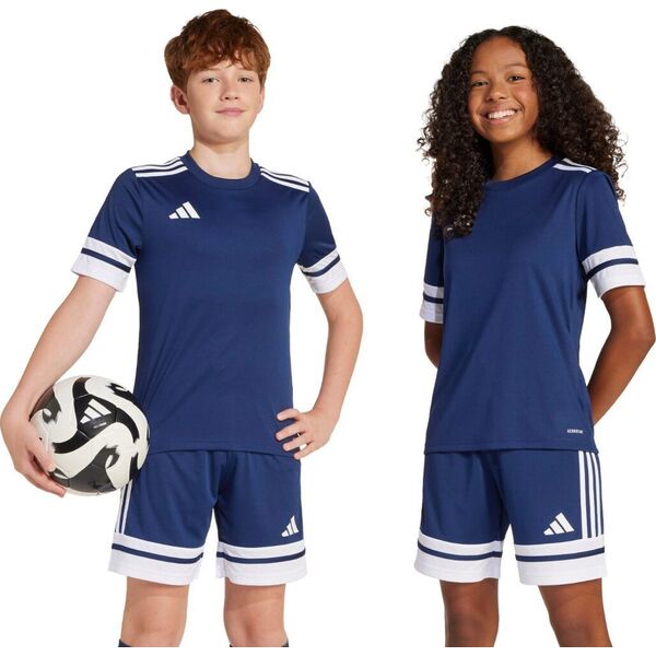 Koszulka dla dzieci adidas Squadra 25 granatowa JJ0053 152cm
