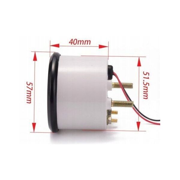 Σετ δεικτών KET 3 σε 1 Volt, Θερμοκρασία Νερού, Πίεση Λαδιού
