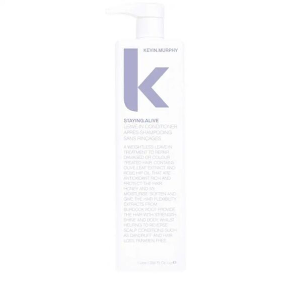 KEVIN MURPHY_Staying Alive Leave-In Conditioner μαλακτική κρέμα για ταλαιπωρημένα μαλλιά χωρίς ξέβγαλμα 1000ml