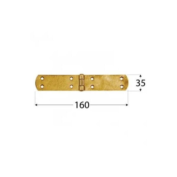 ΜΕΝΤΕΣΕΣ 8073 160X35X2.5MM ΨΕΥΔΑΡΓΥΡΟΣ