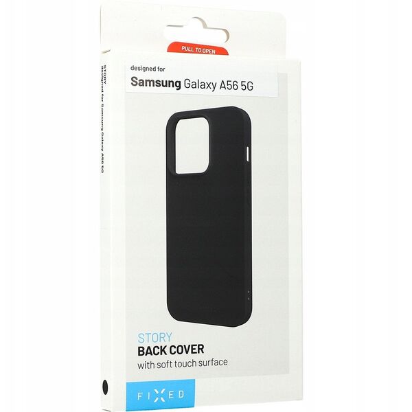 Fixed Story | Θήκη Πλάτης | Samsung | Galaxy A56 5G | Καουτσούκ | Μαύρο
