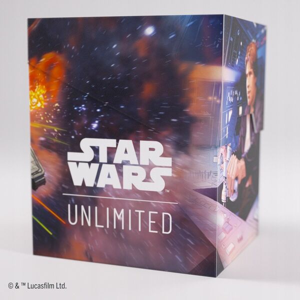 Gamegenic: Star Wars Unlimited Card Game - Soft Crate - Han Solo / Millenium Falcon