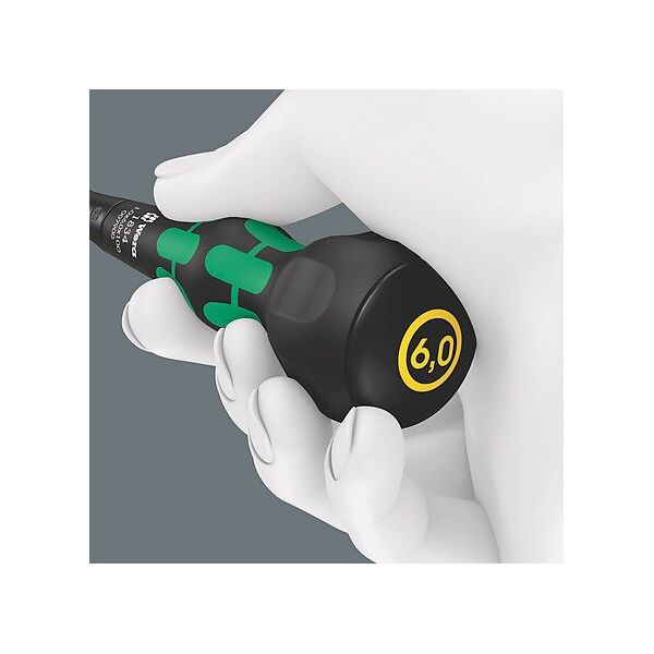 Wera 1834 Kraftform Ball-Grip Σχιστό Κατσαβίδι 1.0x6.0x100