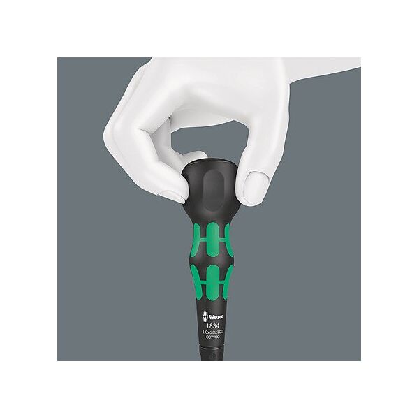 Wera 1834 Kraftform Ball-Grip Schlitz-Dreher 1.0x6.0x150