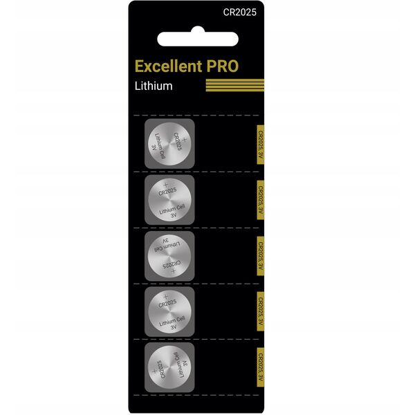 ΜΠΑΤΑΡΙΑ ΛΙΘΙΟΥ EXCELLENT PRO CR2025 1PCS 3V