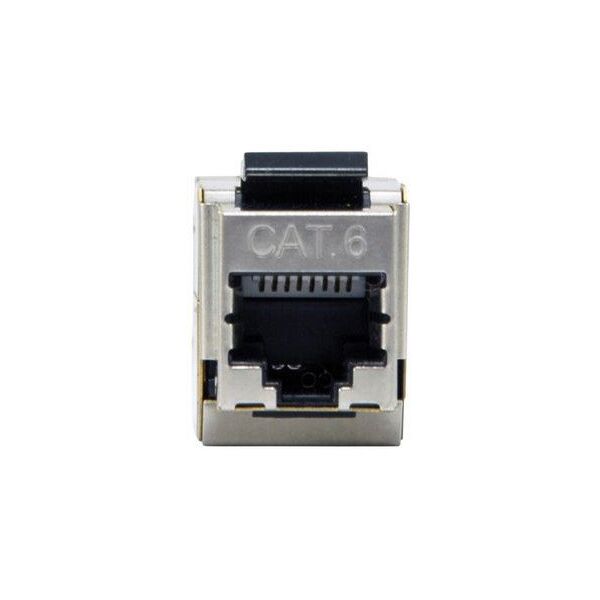 Σύνδεσμος Keystone Equip ακατέργαστος Cat6 2xRJ45 Μεταλλικό σετ 8 τεμαχίων
